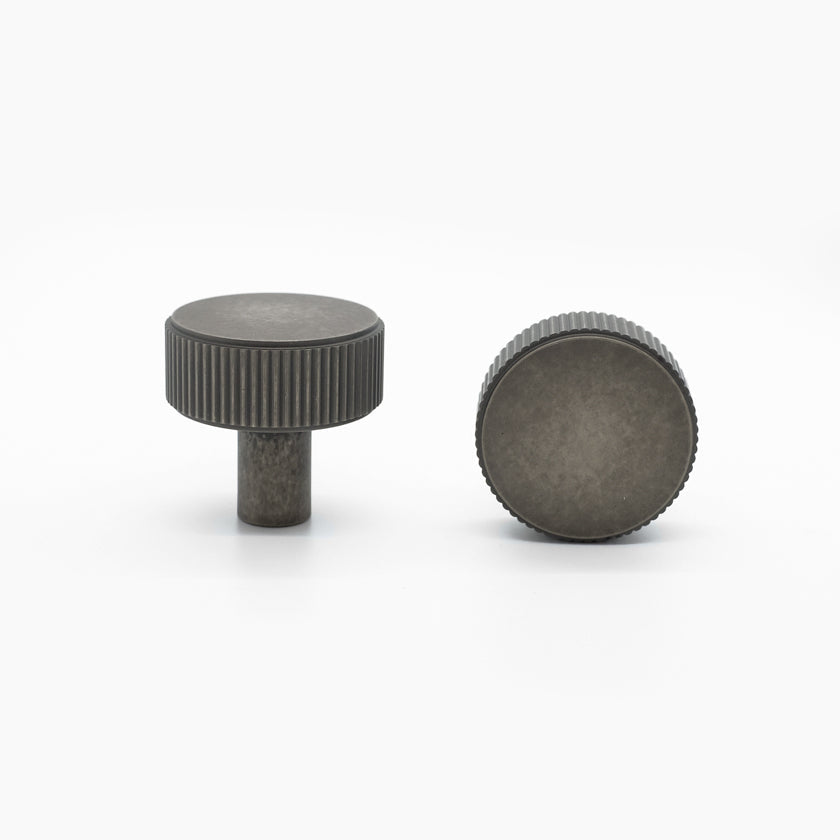 Control Ribbed Knobs Ribbed Knob | Cabinet Hardware | Casson Hardware