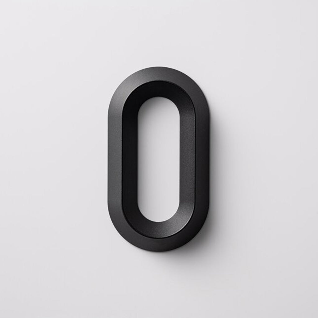 matte black indoor and outdoor numbers