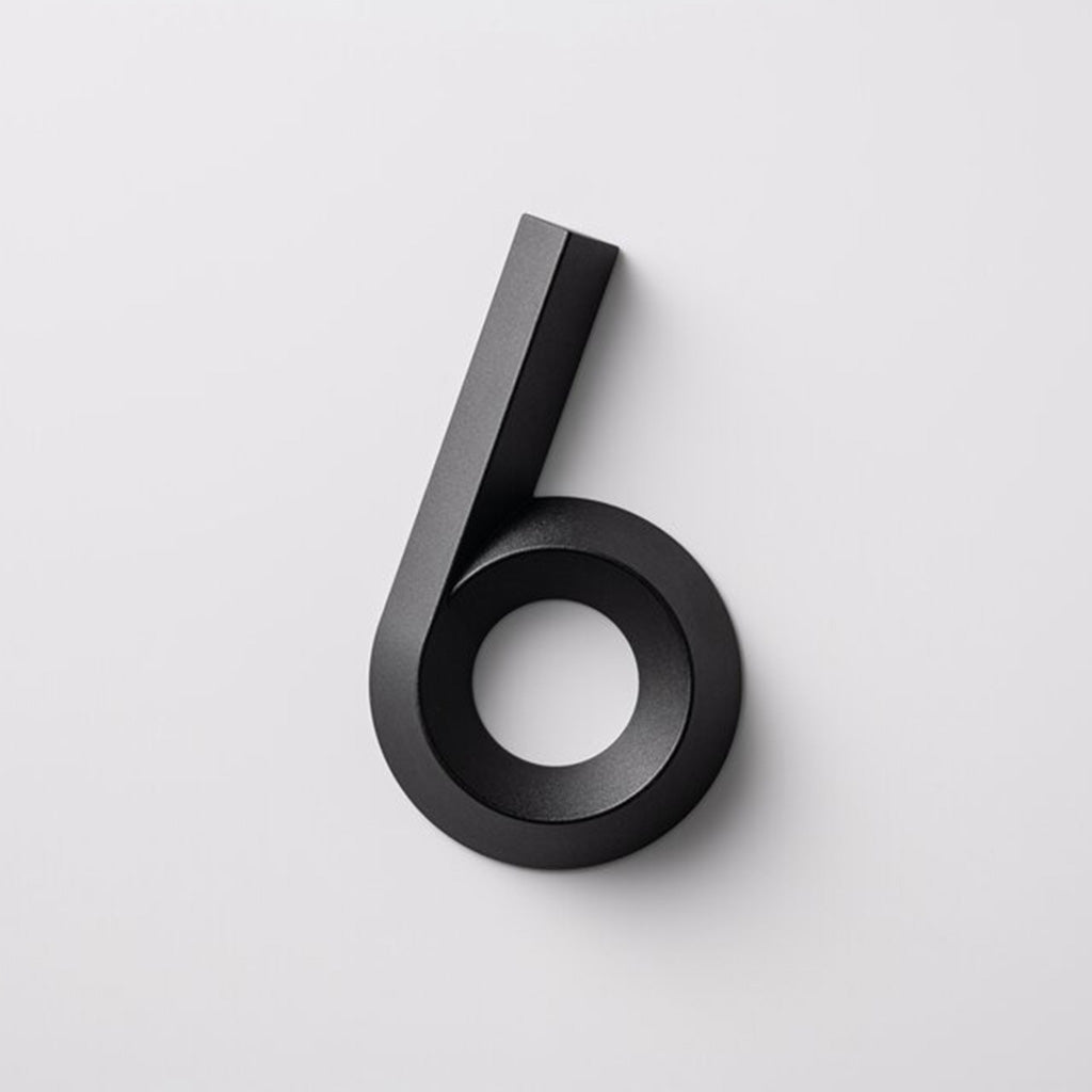 matte black indoor and outdoor numbers