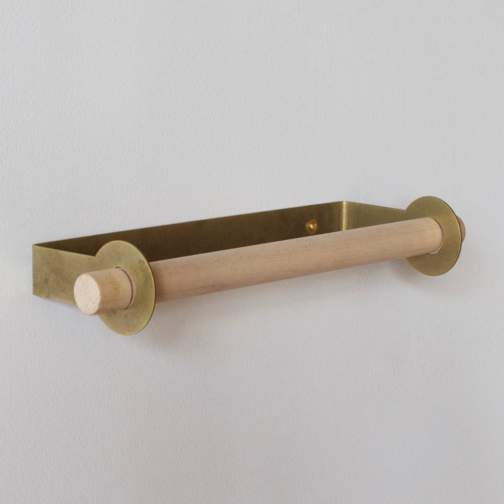 brass paper towel holder by lostine