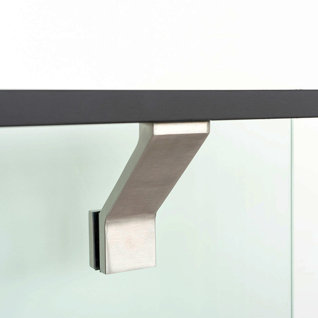 glass and wall mounted brackets by componance