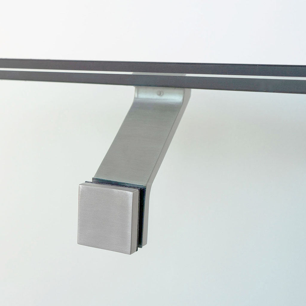 glass and wall mounted brackets by componance