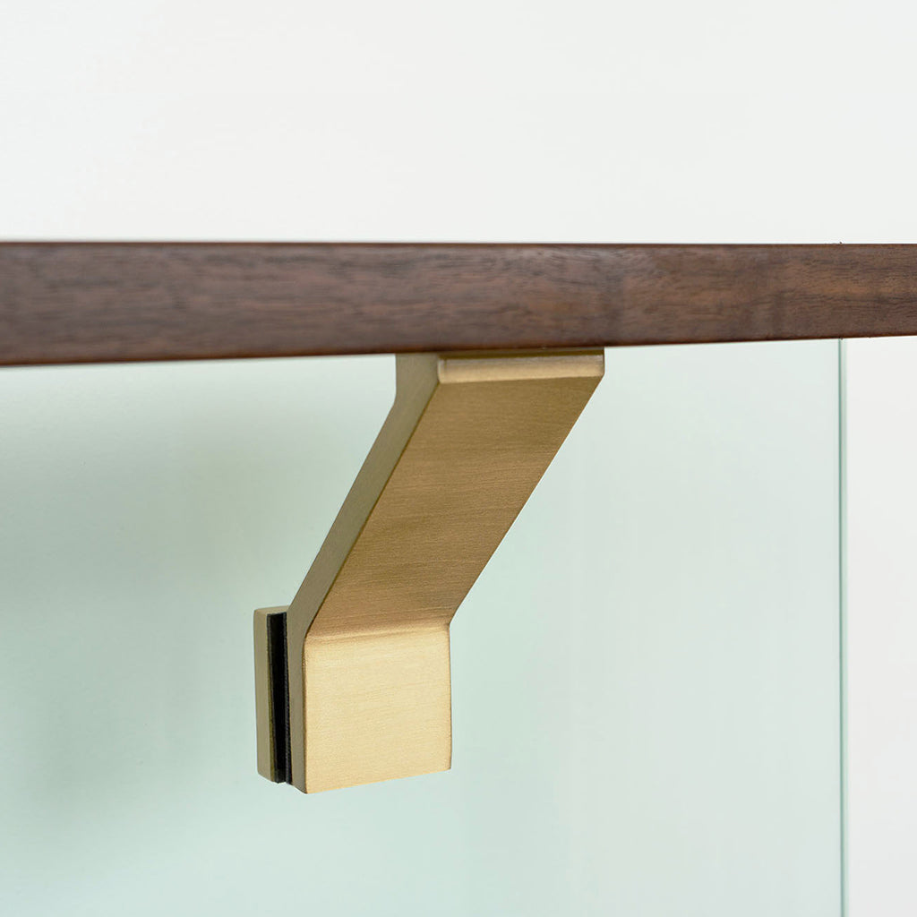 glass and wall mounted brackets by componance