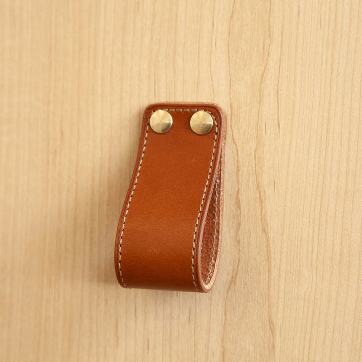 ST-LP01 Stitched Leather Loop Pull