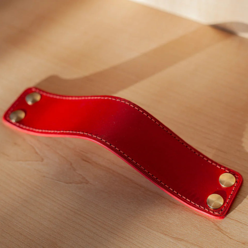 ST-SP01 Stitched Leather Strap Pull