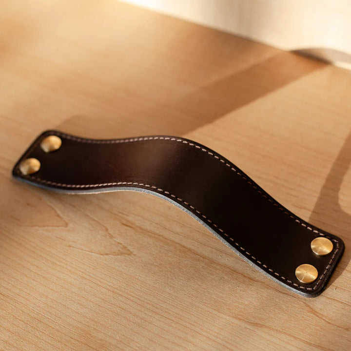 ST-SP01 Stitched Leather Strap Pull