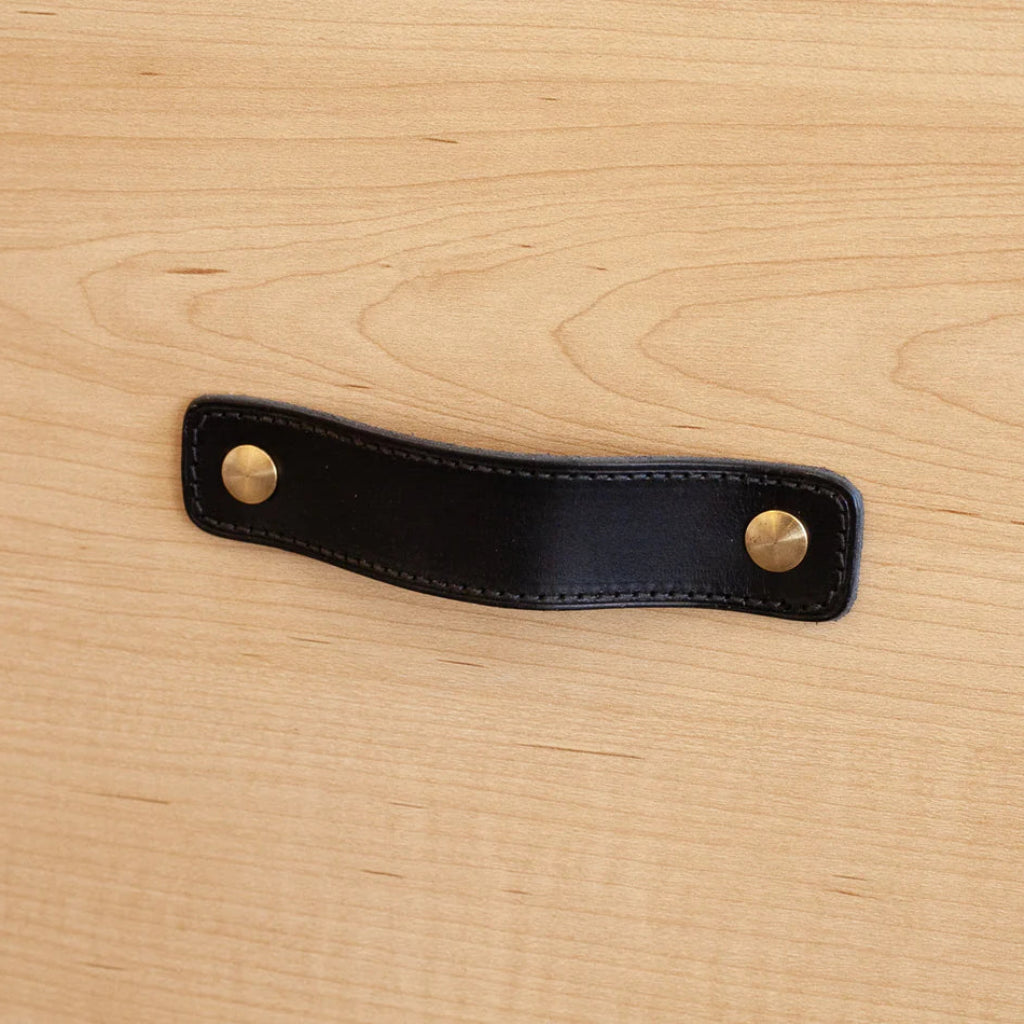 ST-SP02 Stitched Leather Strap Pull
