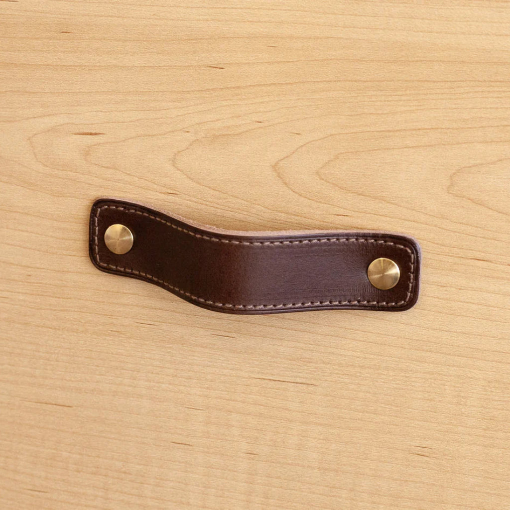 ST-SP02 Stitched Leather Strap Pull