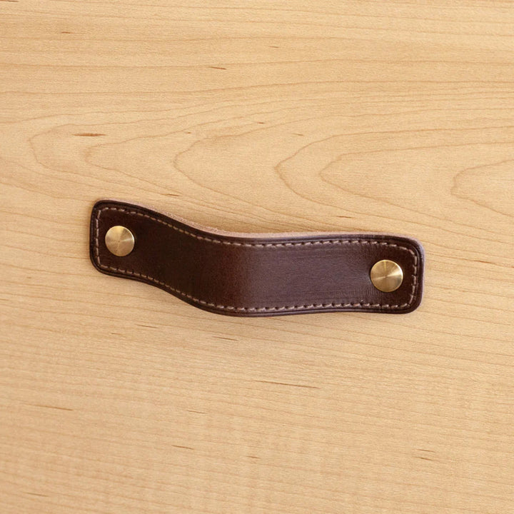 ST-SP02 Stitched Leather Strap Pull