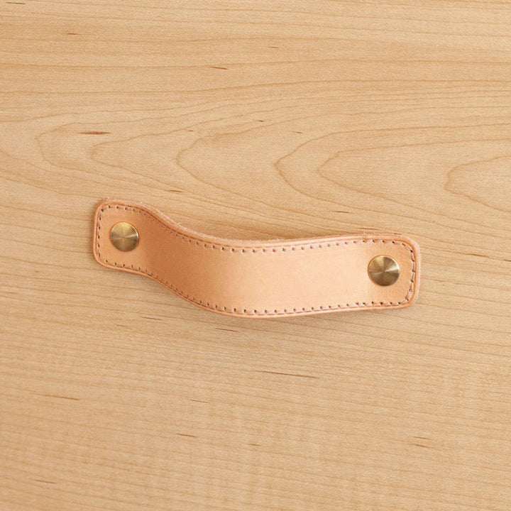 ST-SP02 Stitched Leather Strap Pull
