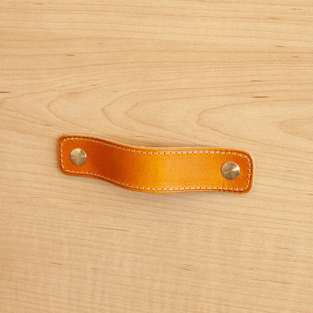 ST-SP02 Stitched Leather Strap Pull