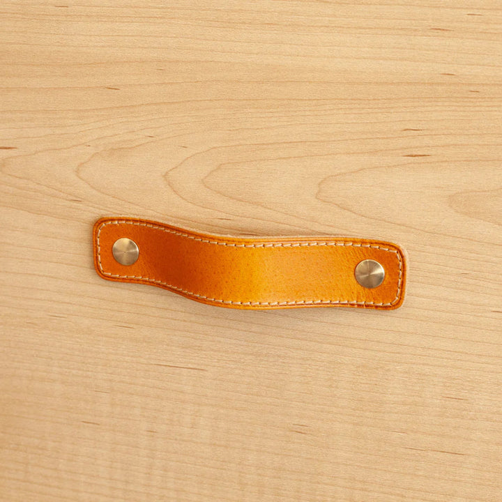 ST-SP02 Stitched Leather Strap Pull