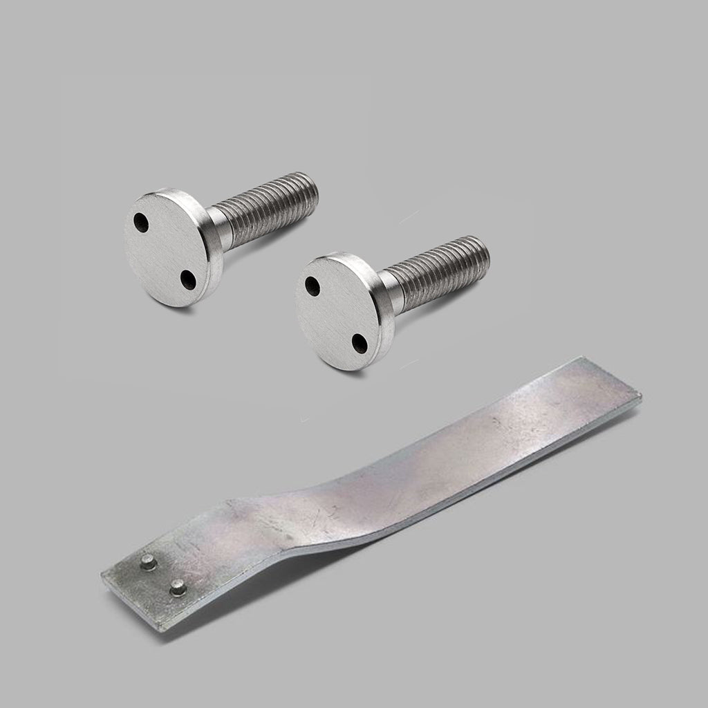 Single Sided Door Pull M8 Pig Nose Finishing Bolt Set