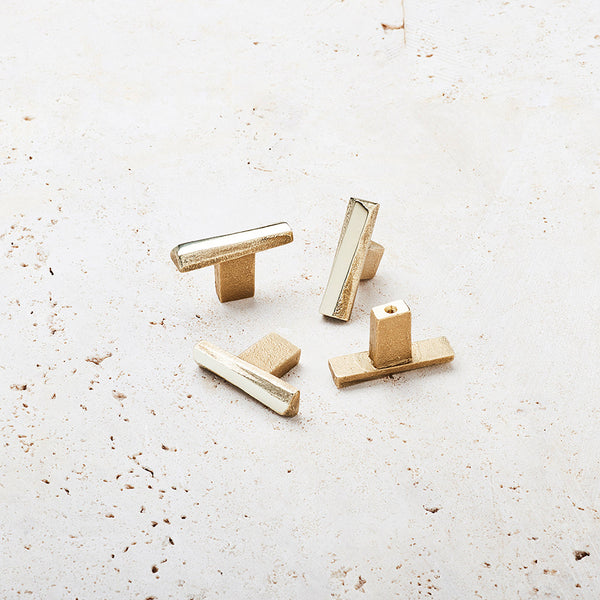 Skew Knob / Hook — Blackened Bronze / 2"