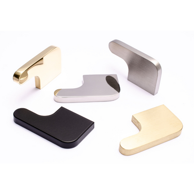 A set of four Baccman Berglund Soft Cut Knob door handles.