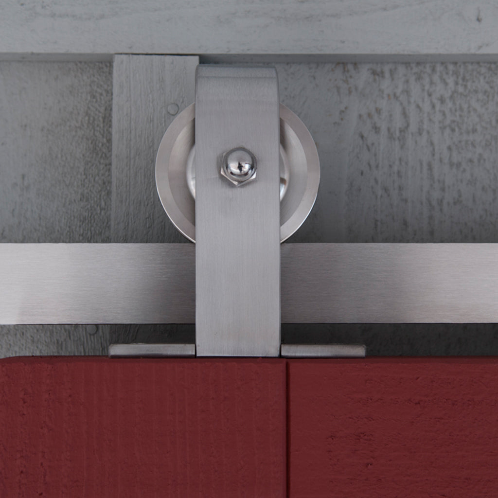 Modern Stainless Steel Barn Door Hardware made in Toronto