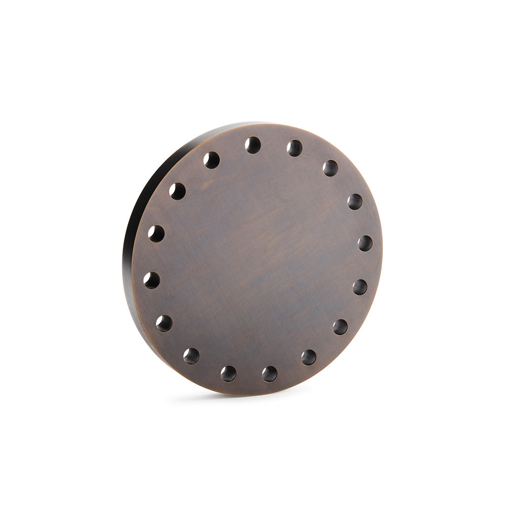 Refined Stardust Collection Door Knob in Bronze