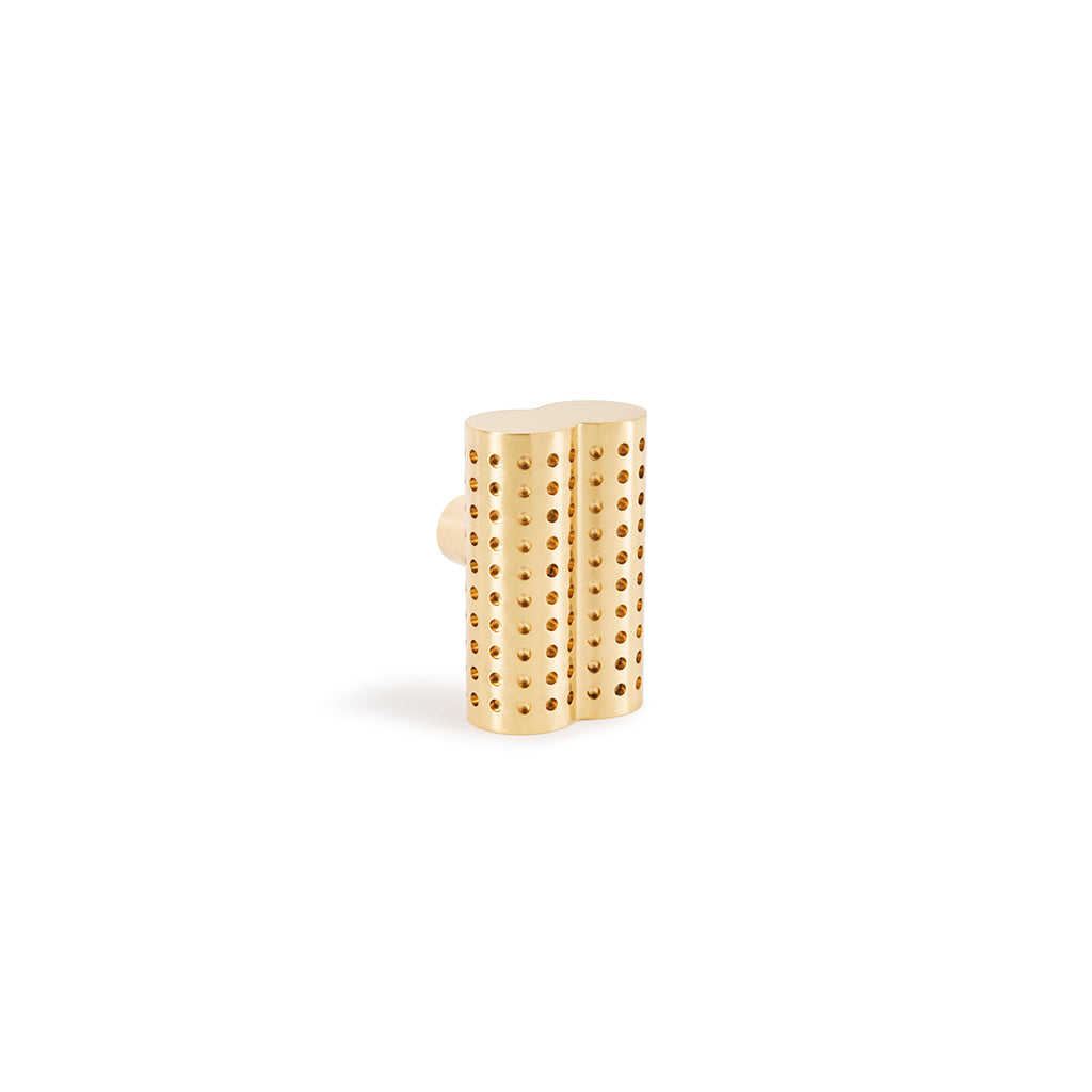 A Maison Vervloet Stardust Perforated Knob.