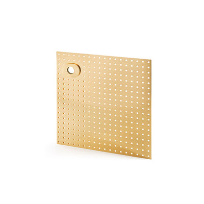 a Maison Vervloet Stardust Perforated Square Backplate cutting board.