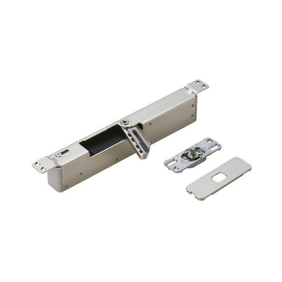 An image of a Sugatsune concealed door damper handle and latch.