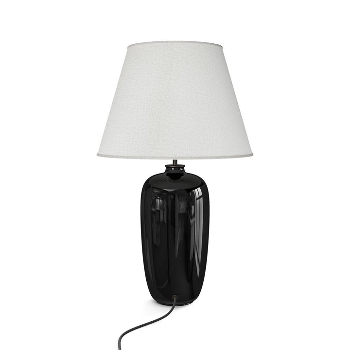 menu torso lamp in black