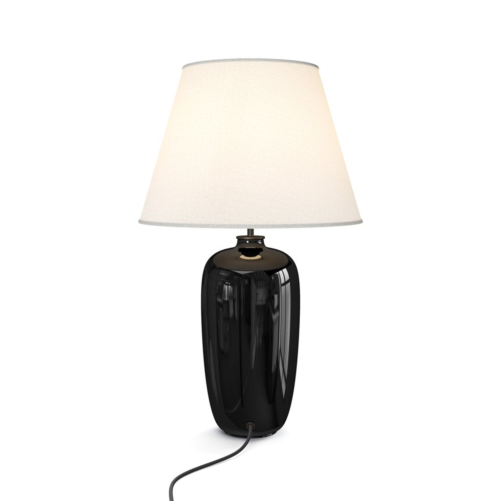 menu torso lamp in black