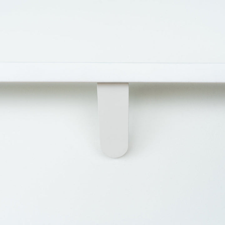 wall mounted bracket in white