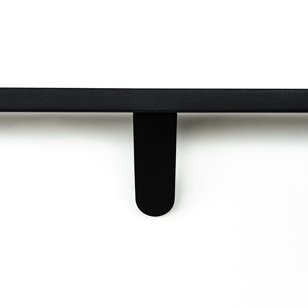 wall mounted bracket in black