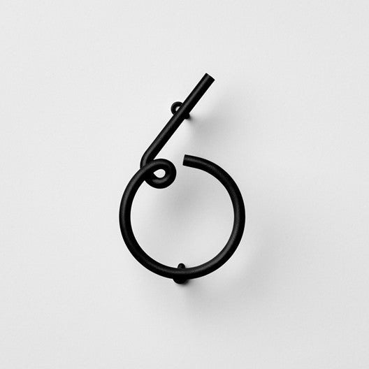 Wire Number Neutral — Black / 6