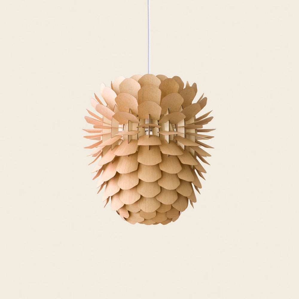 Wooden ceiling pendant