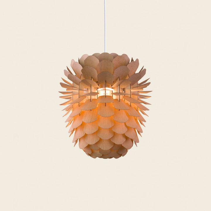 Wooden ceiling pendant