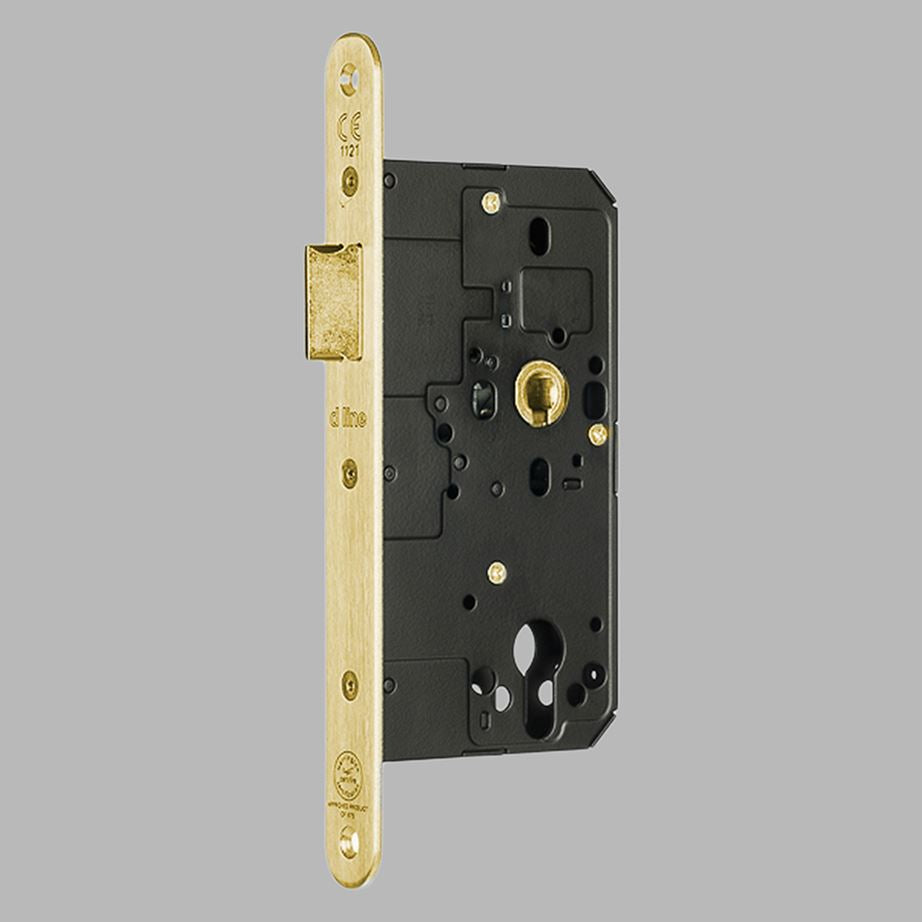 d line Euro Mortise Passage Latch