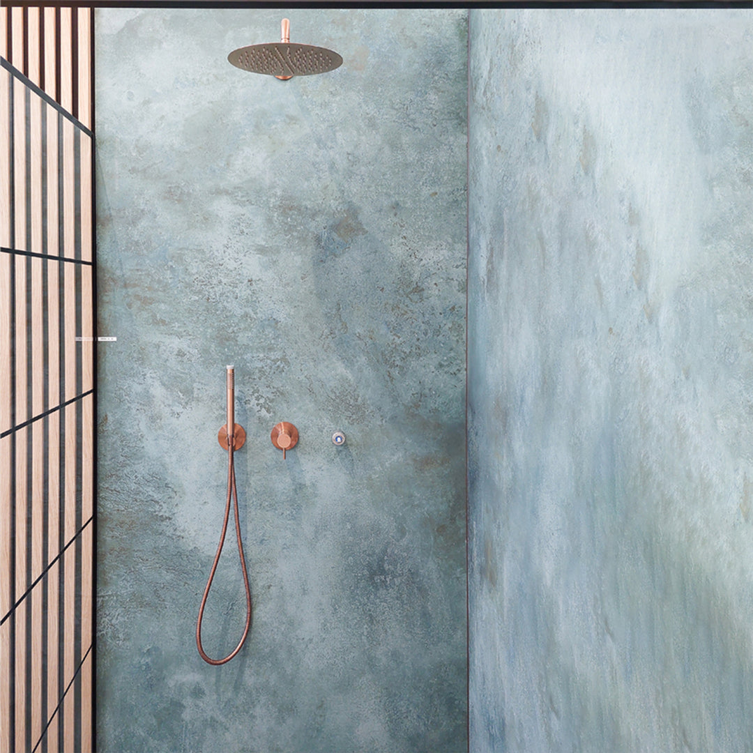 QTOO copper shower fixture set