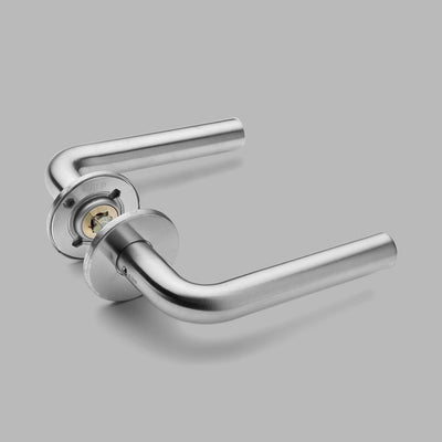 Knud L Lever in satin stainless steel